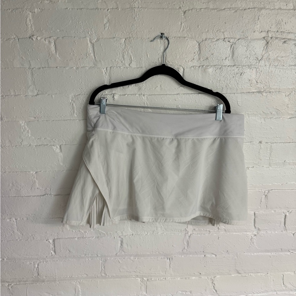 Lululemon Cream Tennis Skirt/Skort